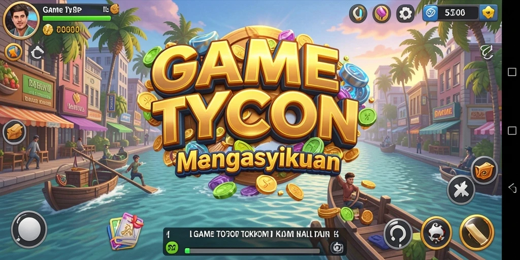 Screenshot gameplay yang menampilkan manajemen bisnis dalam 55RP.