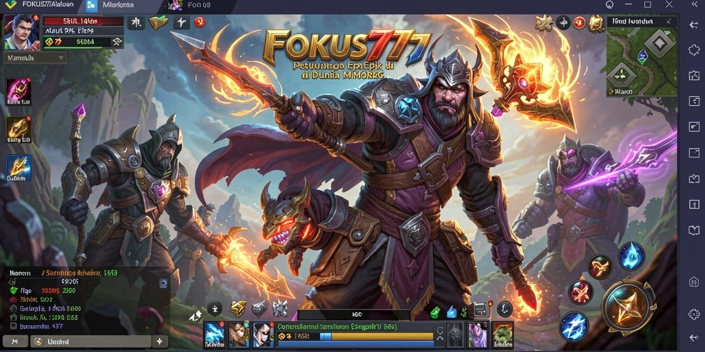 Gameplay seru dan menantang di dunia FOKUS777.