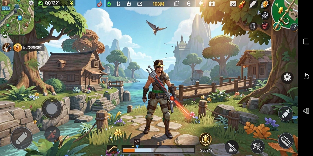 Gameplay seru dalam dunia terbuka yang luas dan menantang.