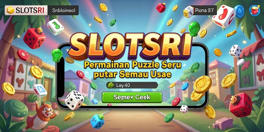 Tampilan screenshot SLOTSRI menampilkan gameplay puzzle yang seru dan menantang.