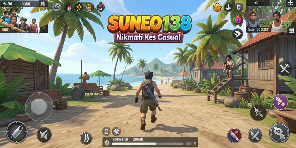 Tampilan permainan SUNEO138 yang menampilkan aksi seru dalam gameplaynya.