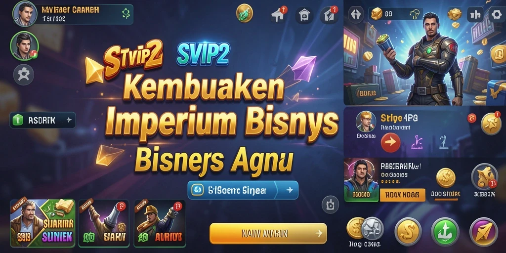 Screenshot gameplay <strong>SVIP2</strong> menampilkan aksi manajemen bisnis yang menarik.