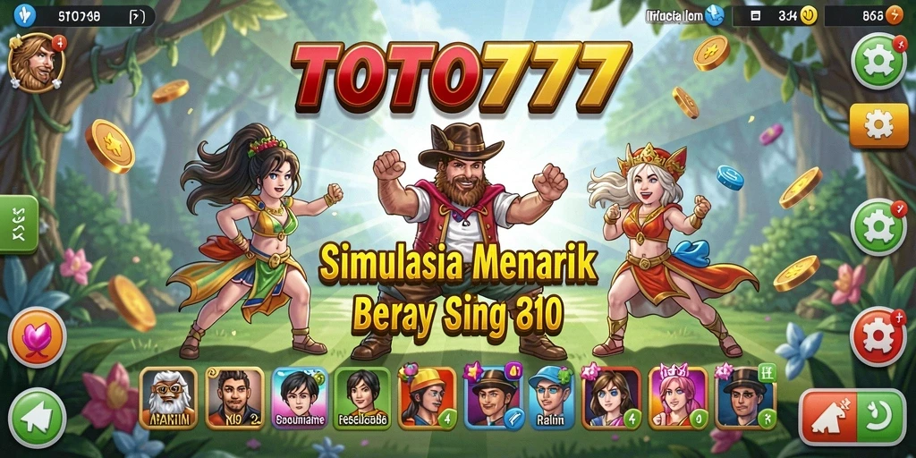 Tampilan menarik dari gameplay TOTO777 yang menantang.