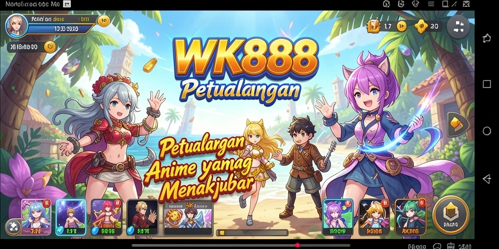 Tampilan gameplay WK888 yang seru dan menawan.